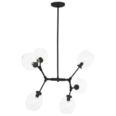 George Kovacs Nexpo 6-light Coal Finish Chandelier