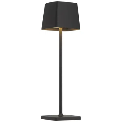 George Kovacs Nova 14 1/2" High Black Battery Powered Touch Led Table Lamp