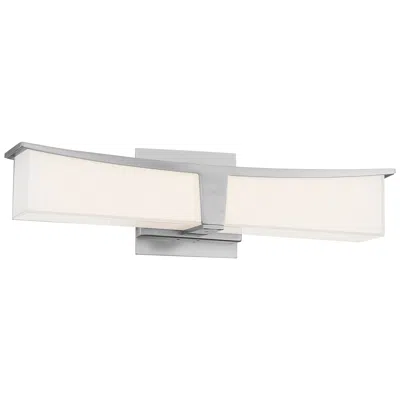 George Kovacs Plane 18" Wide Brushed Nickel Led Bath Light
