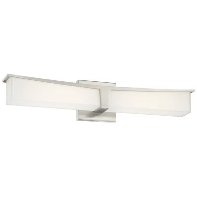 George Kovacs Plane 25" Wide Brushed Nickel Led Bath Light