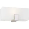George Kovacs Rectangular 10" Polished Nickel Wall Sconce