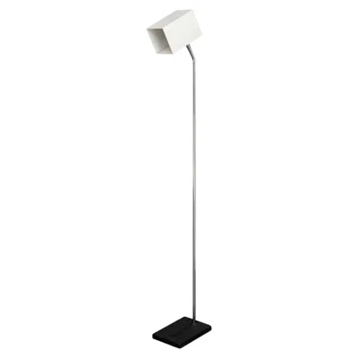 Pre-owned George Kovacs Robert Sonneman For  Vintage Mid-century Modern Floor Lamp In Clear