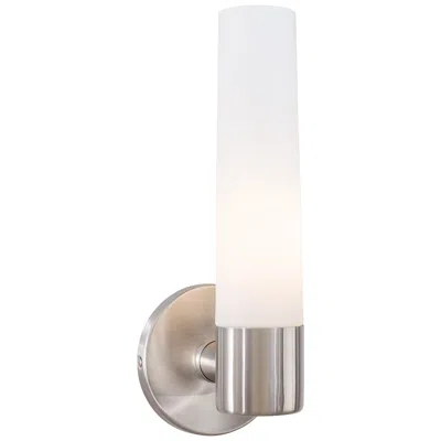 George Kovacs Saber 12 1/2" High Brushed Stainless Steel Wall Sconce
