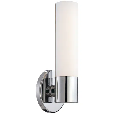George Kovacs Saber 12" High Chrome Led Wall Sconce