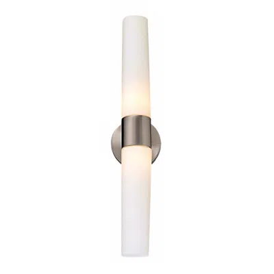 George Kovacs Saber 2-light Brushed Nickel Bath
