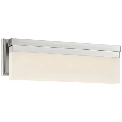 George Kovacs Skinny 17" Wide Led Brushed Nickel Bath Light