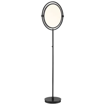 George Kovacs Studio 64" Modern Led Black Finish Floor Lamp