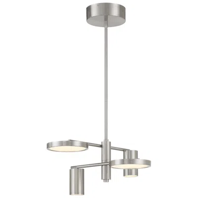 George Kovacs Swivel Led 4-light Brushed Nickel Chandelier