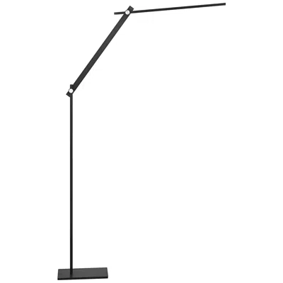 George Kovacs Task Portables Led Anodized Brushed Black Floor Lamp
