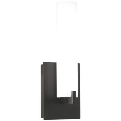 George Kovacs Tube 13 1/4" High Coal Led Wall Sconce