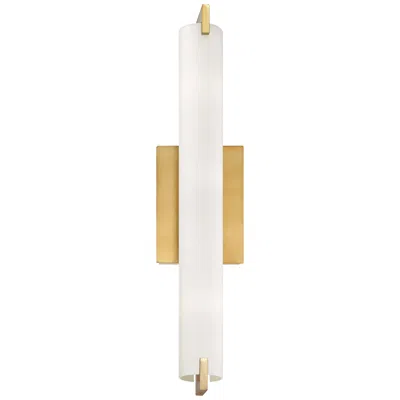 George Kovacs Tube 20 1/2" High Honey Gold Led Wall Sconce