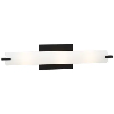 George Kovacs Tube 20 1/2" Wide Coal Black Bathroom Vanity Light