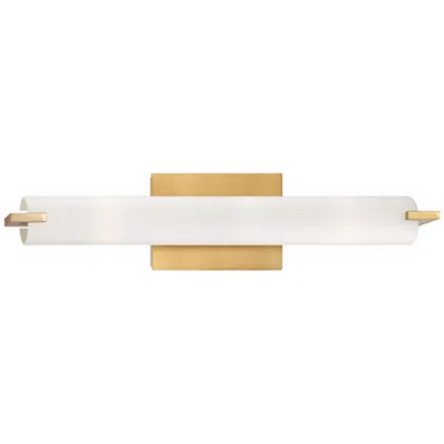 George Kovacs Tube Gold 20 1/2" Wide Bathroom Vanity Light