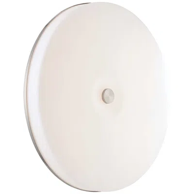 George Kovacs Uho 15" Wide Nickel Wall Sconce Ceiling Light