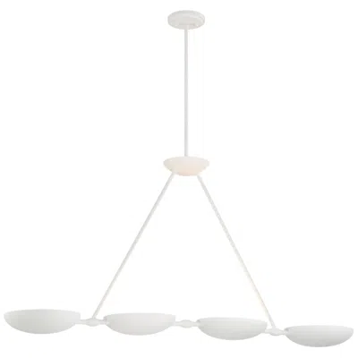 George Kovacs Undertas 4-light Piastra Plaster 48.25-in Island Chandelier