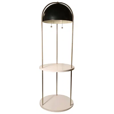 Pre-owned George Kovacs Vintage Post Modern Kovacs Dome Floor Lamp / Sonneman / Nessen In Sand