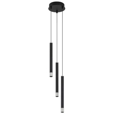 George Kovacs Wand Led Coal And Brushed Nickel Pendant
