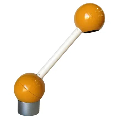 Pre-owned George Kovacs Yellow Double Ball Barbell Desk Table Lamp By