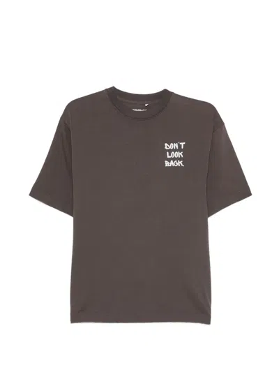 George Logo-print T-shirt In Gray