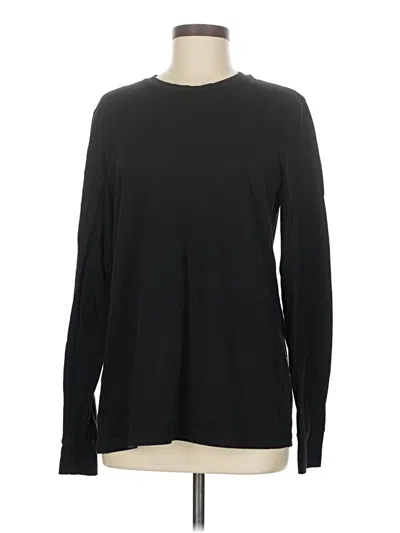 Pre-owned George Long Sleeve T-shirt In Black