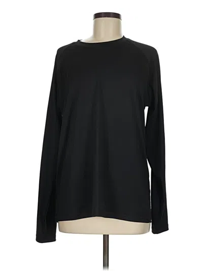 Pre-owned George Long Sleeve T-shirt In Black