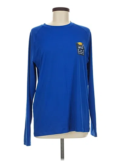 George Long Sleeve T-shirt In Blue