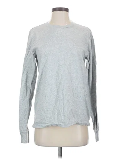 Pre-owned George Long Sleeve T-shirt In Gray