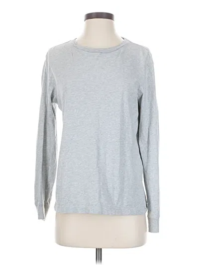 Pre-owned George Long Sleeve T-shirt In Gray