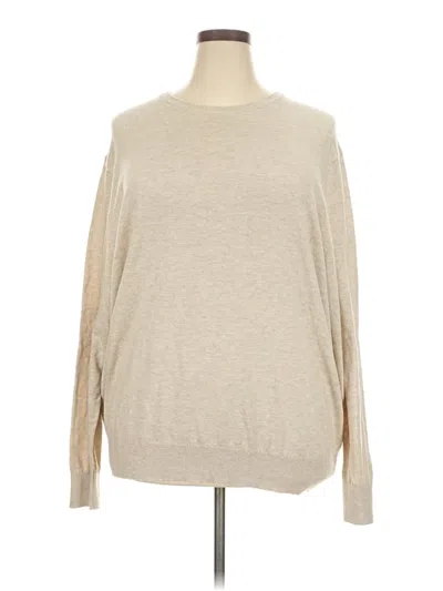 Pre-owned George Long Sleeve Turtleneck In Brown