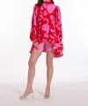 George Patrick Women's Pink / Purple Lucy Long Sleeve Blouse In Multi