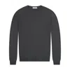 George Patrick Men's Grey Putty Merino Wool Sweater In Grey