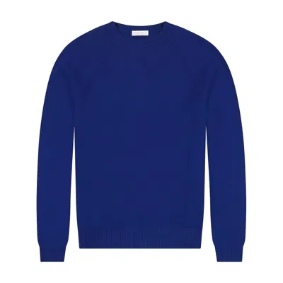 GEORGE PATRICK MEN'S MERINO WOOL SWEATER IN ROYAL BLUE