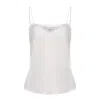 George Patrick Women's Neutrals Nadine Spaghetti Strap Camisole Top