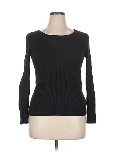 Pre-owned George Pullover Sweater In Black