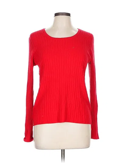 Pre-owned George Pullover Sweater In Red