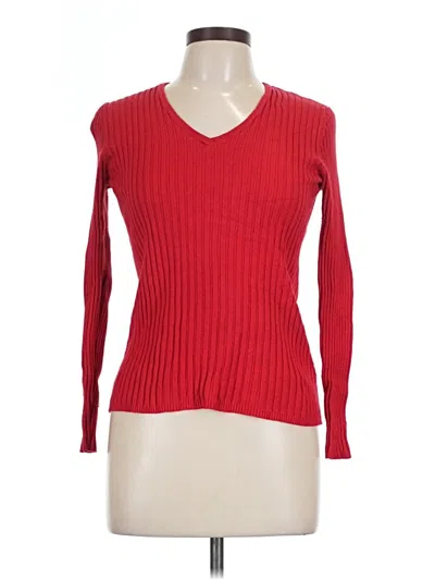 Pre-owned George Pullover Sweater In Red