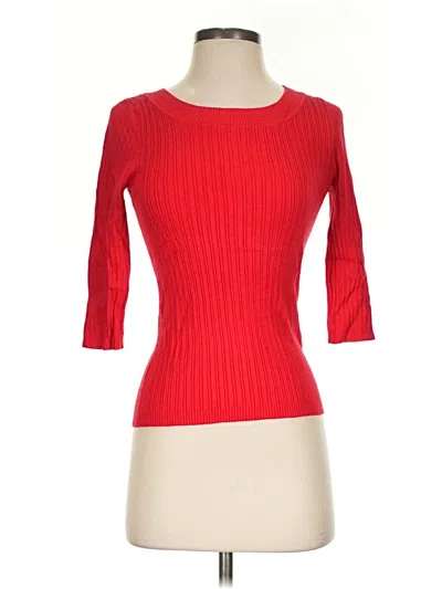 Pre-owned George Pullover Sweater In Red