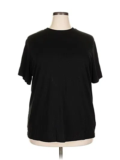 Pre-owned George Short Sleeve T-shirt In Black