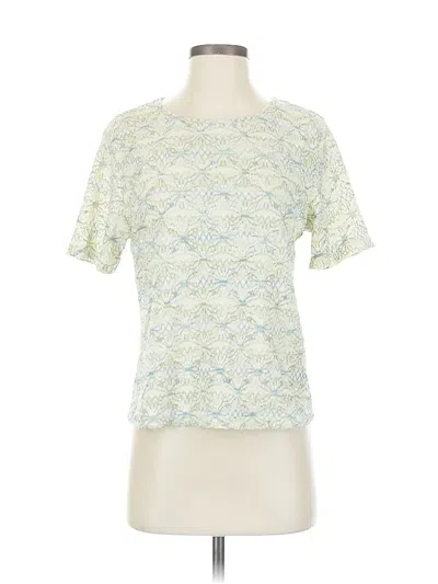 Pre-owned George Short Sleeve Top Green Crew Neck Tops