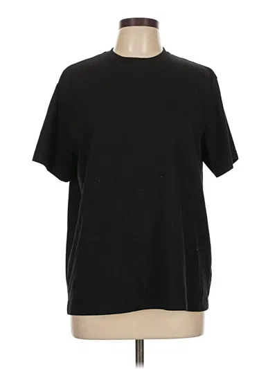 Pre-owned George Short Sleeve T-shirt In Black
