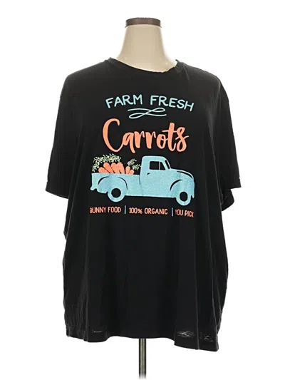 Pre-owned George Short Sleeve T-shirt In Black