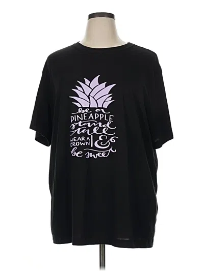 Pre-owned George Short Sleeve T-shirt In Black