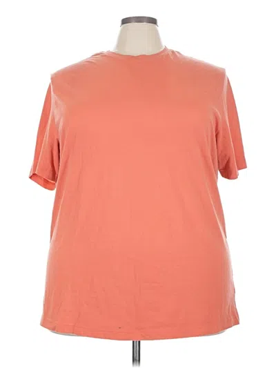 Pre-owned George Short Sleeve T-shirt In Orange