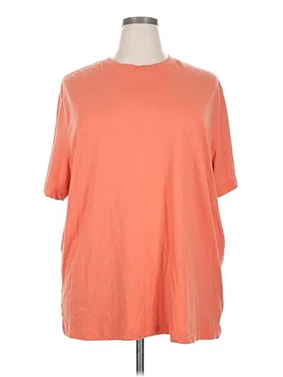 Pre-owned George Short Sleeve T-shirt In Orange