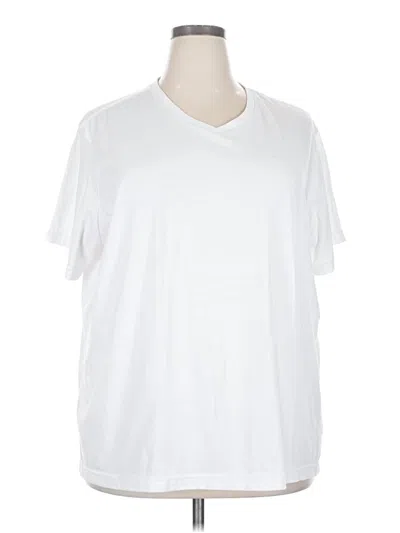 Pre-owned George Short Sleeve T-shirt In White