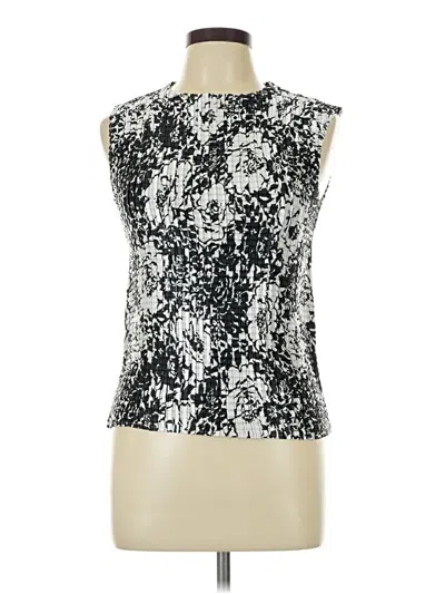 Pre-owned George Sleeveless Blouse In Silver