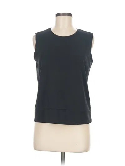Pre-owned George Sleeveless Top Black Boatneck Tops