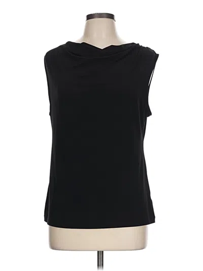 Pre-owned George Sleeveless Top Black Cowl Neck Tops