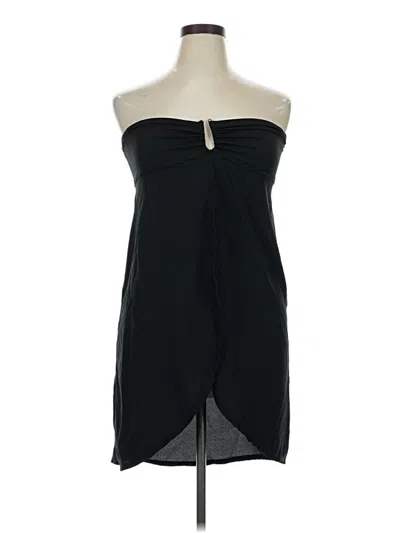 Pre-owned George Sleeveless Top Black Strapless Neckline Tops