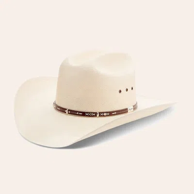 George Strait Resistol 10x  Hazer Straw Cowboy Hat In White